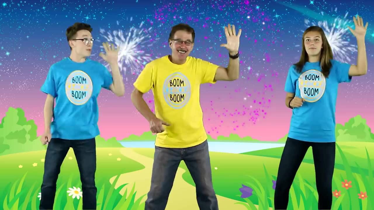 【歌曲分享】Boom Chicka Boom - Fun Dance Song for Kids_腾讯视频