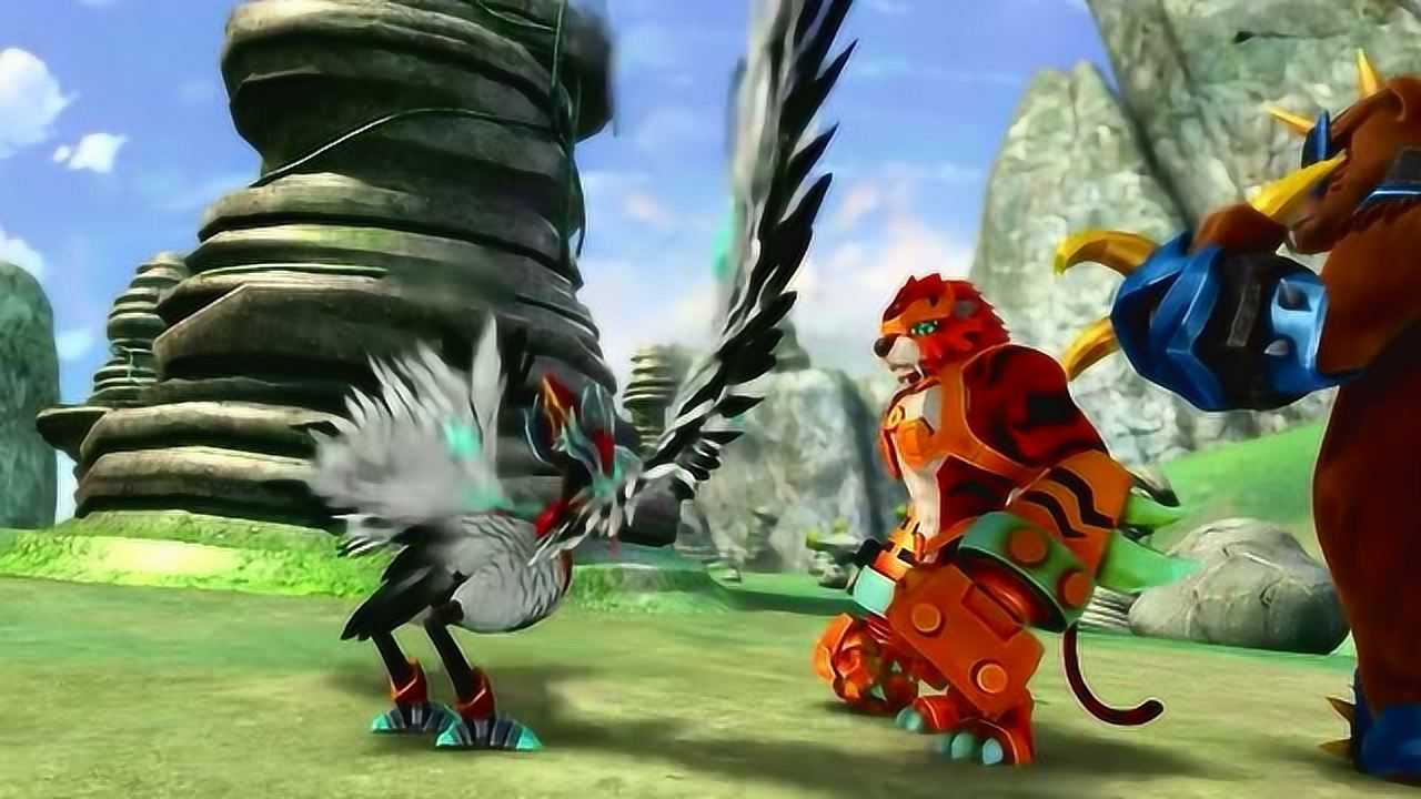 猪猪侠之终极决战前夜篇鲨鹰怪已经失控了要赶紧制止它