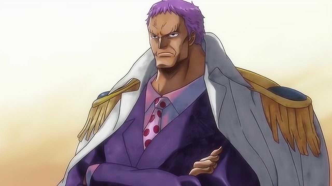 曾经的海军大将黑腕泽法终究英雄还是得落幕