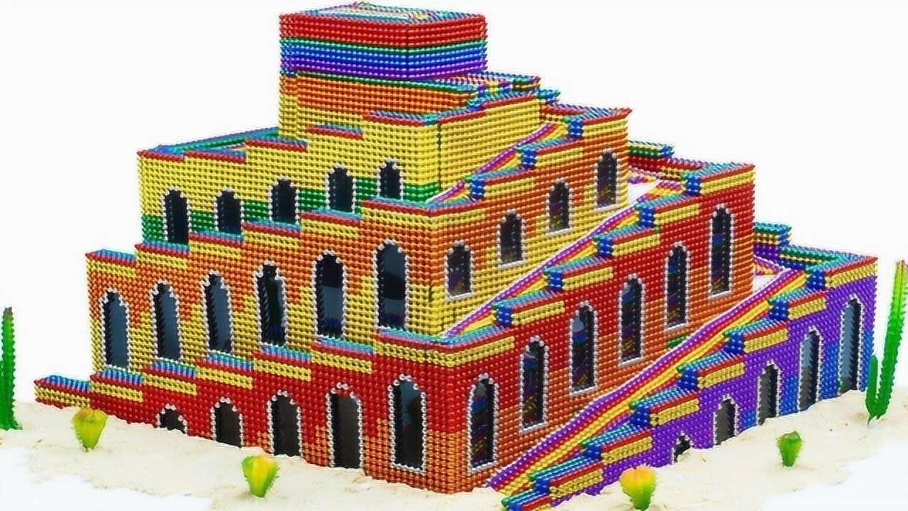 创意改造巴克球金字塔玩具