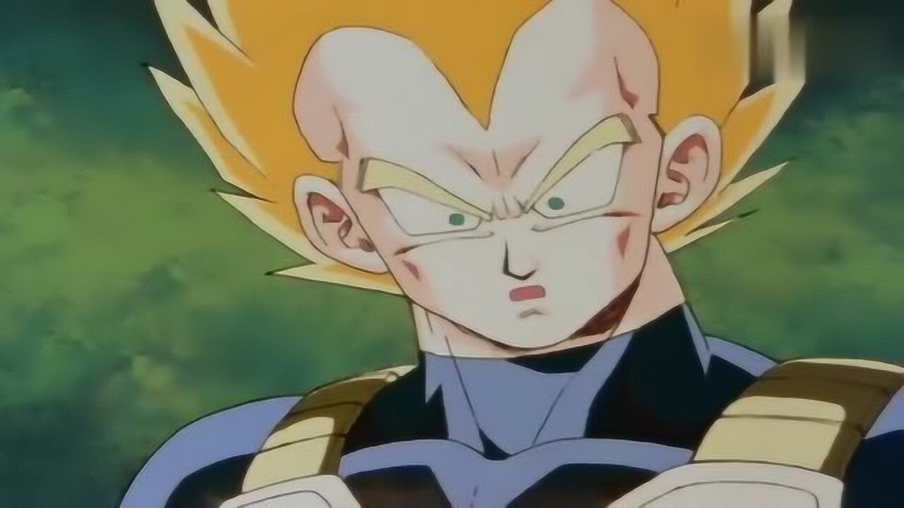 第一次知道特兰克斯身份的贝吉塔这表情难以言喻