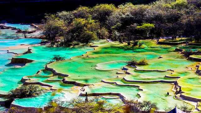 阿坝州黄龙风景区