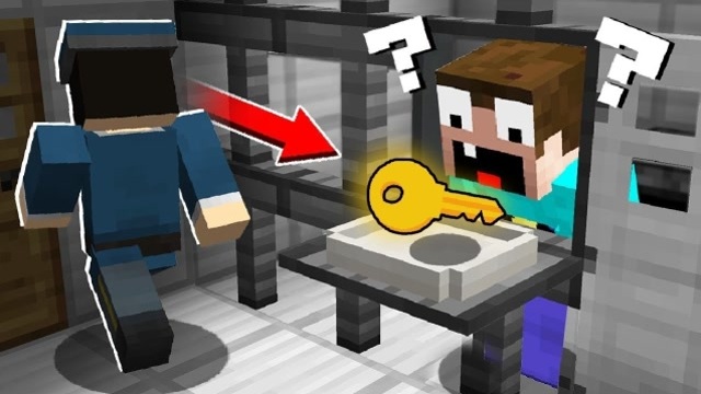 菜鸟使用假钻石被抓捕警察却把钥匙掉在地上菜鸟轻松完成越狱