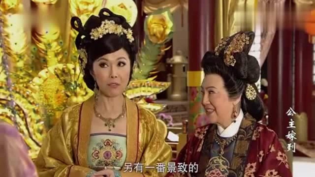 金家老夫人特意请公主一起过中秋,公主想起往事,笑着答应:好啊