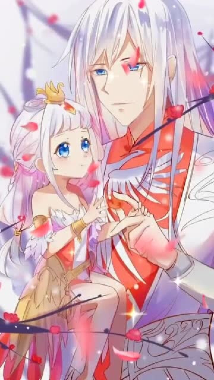 王者荣耀李白和王昭君的女儿这也太可爱了吧