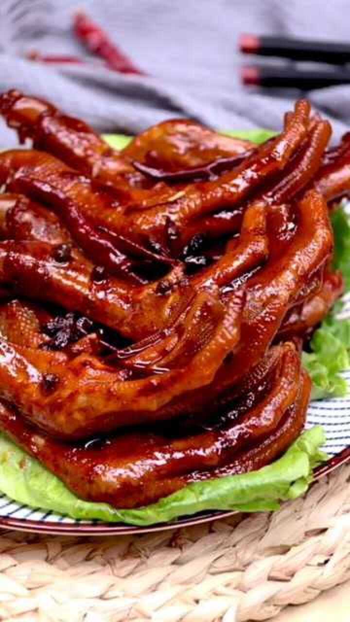 酱香鸭爪好吃快去动起来