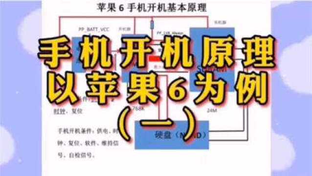 苹果6手机开机基本原理一:长沙速为手机维修培训学校