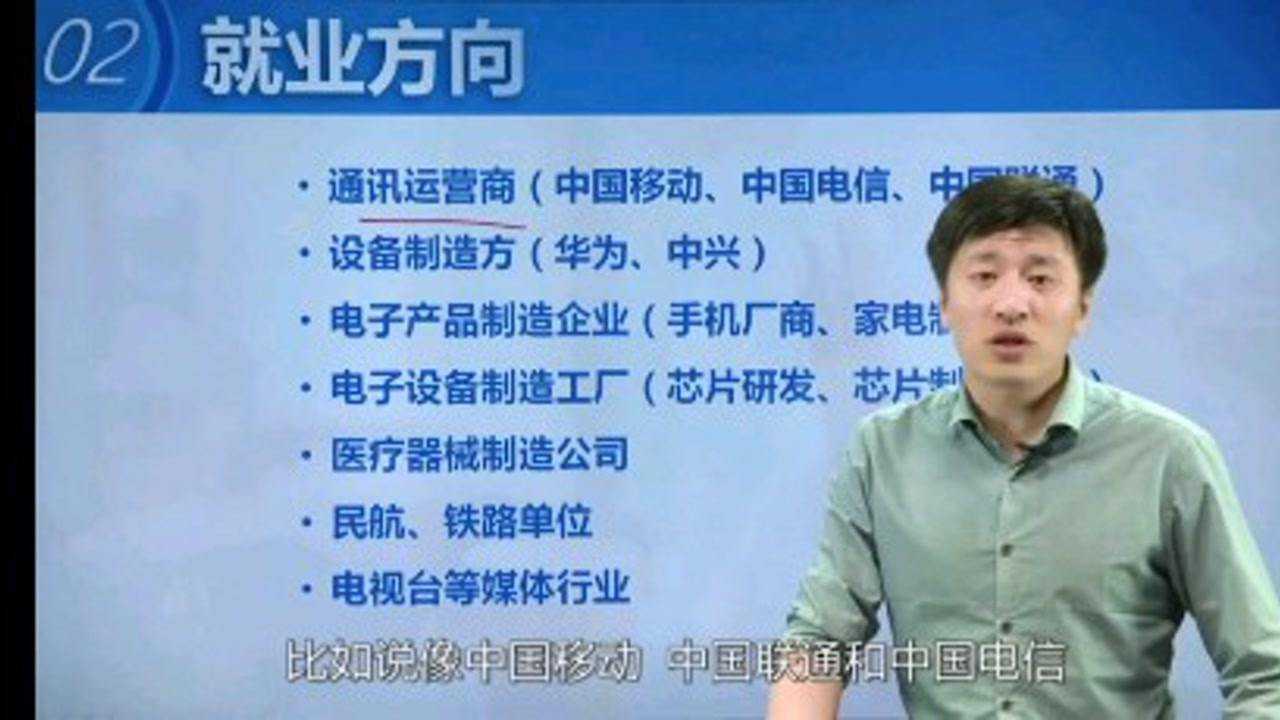 张雪峰教授：电子信息类专业的就业方向_高清
