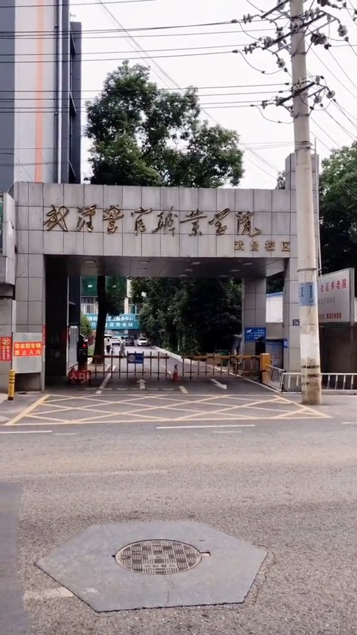武汉警官职业学院武昌校区位于雄楚大道brt省荣军医院站领秀城天桥下