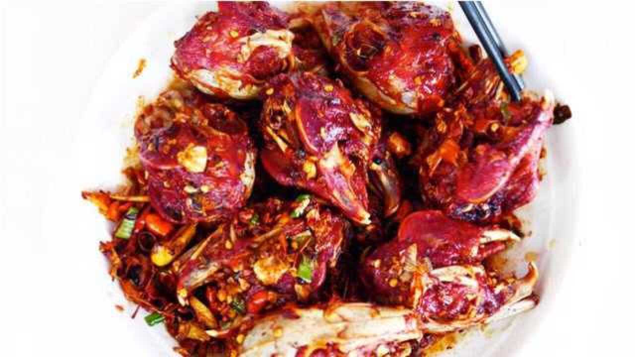 山东沂水老厨兔子头红烧兔子头55元一个六一盘33元30秒出锅