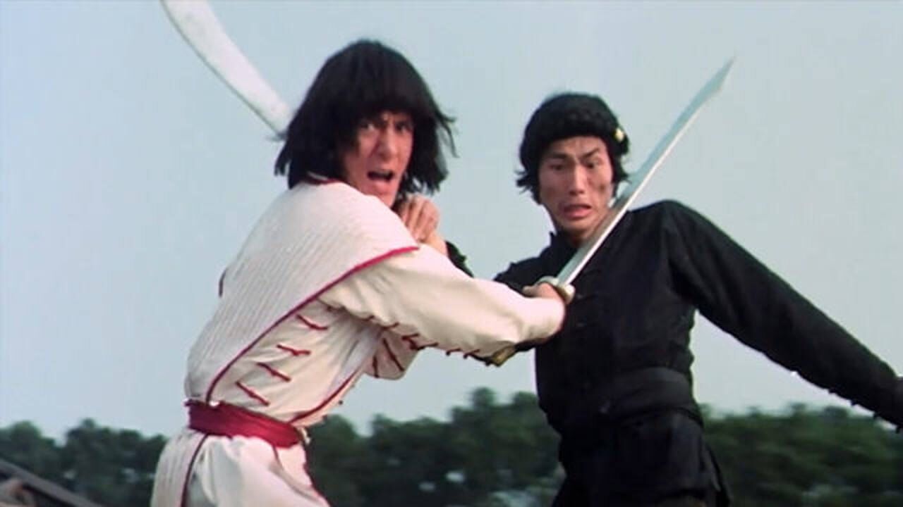 一招半式闯江湖最爱看成龙大哥的武打片从不用替身都是亲自上阵