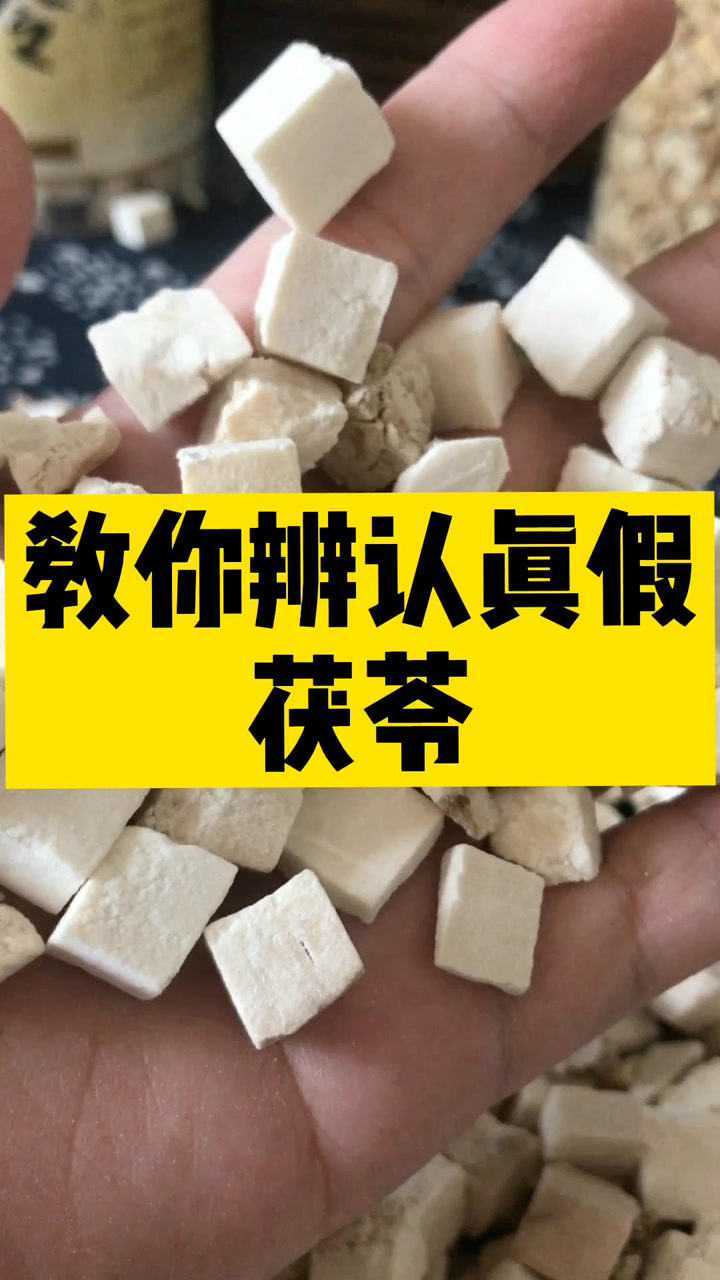 教你辨认真假茯苓