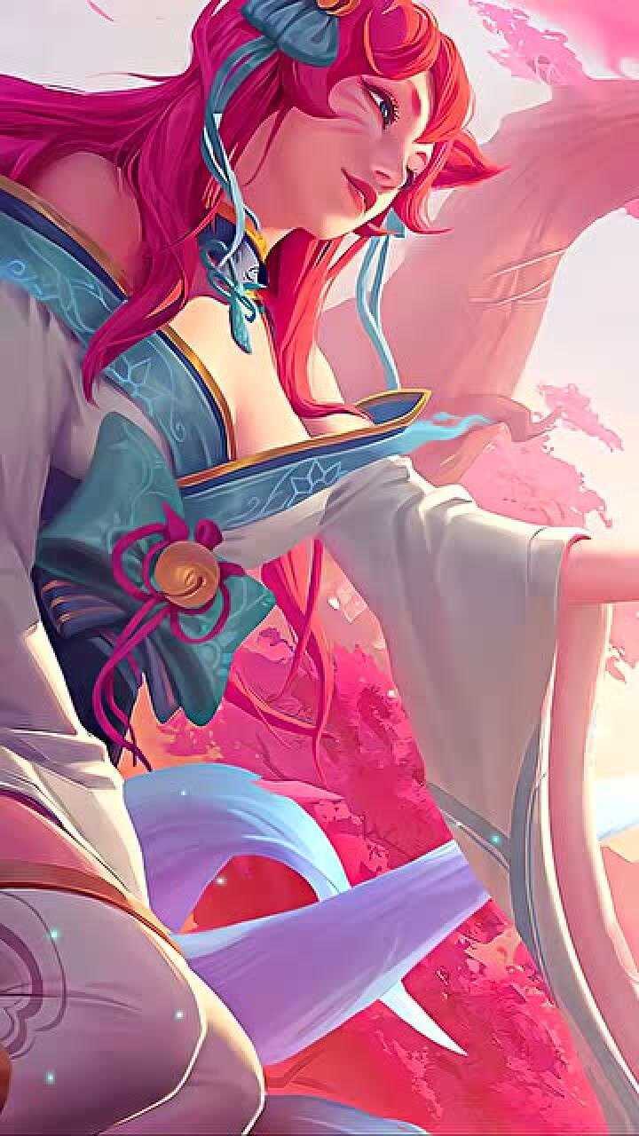 灵魂莲华阿狸送你一张动态壁纸会说hasaki的阿狸