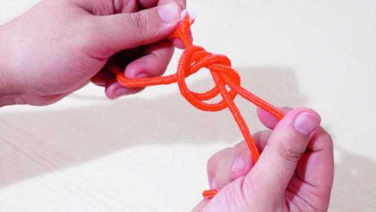 11种一生受用的绳子打结系法,人人都需要,能解决很多麻烦事