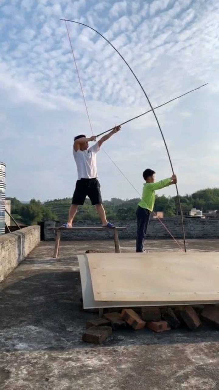 给大家表演一个后羿射日有没有被我震撼到