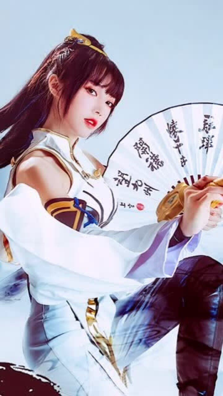 王者荣耀上官婉儿cos,太a了