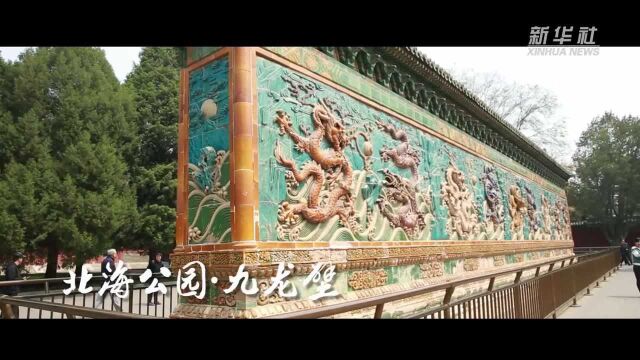 “云游”30秒——北海公园ⷮŠ九龙壁