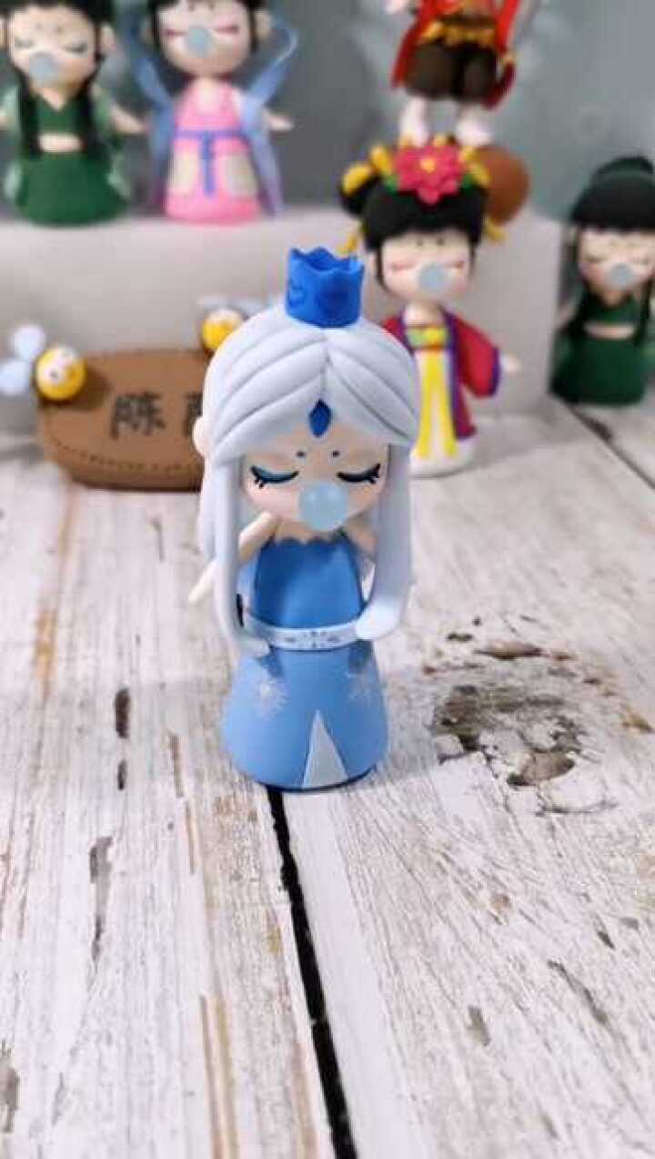 冰公主粘土教程