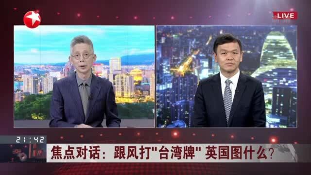 跟风打“台湾牌” 英国图什么? 希望德国恪守承诺 遵守一个中国原则