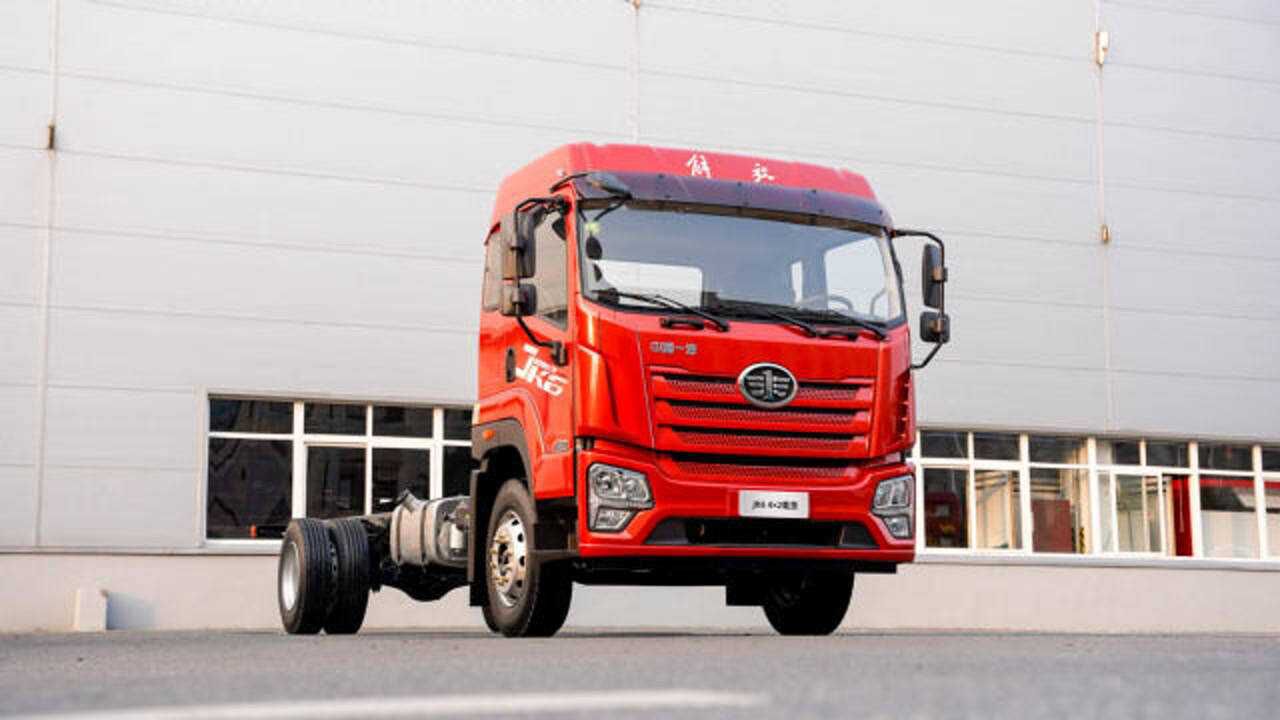 6.8米解放jk6载货车曝光,不止是国六