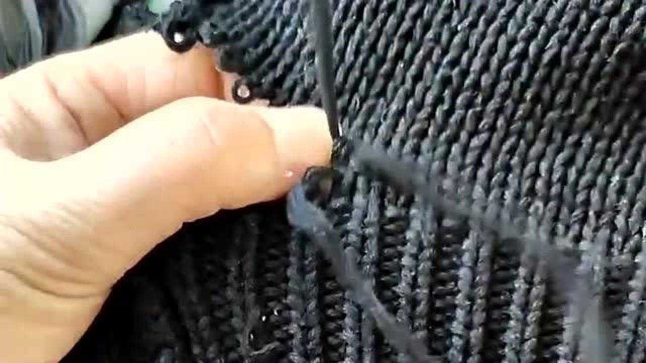 毛衣开线不要愁,教大家一招修补的方法,保证和原来一模一样好看!