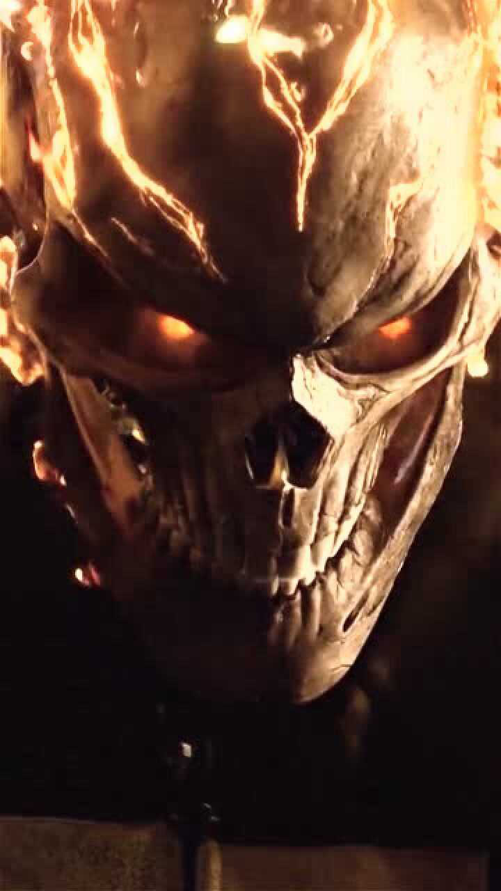 恶灵骑士超清竖屏壁纸第三代特效真的帅