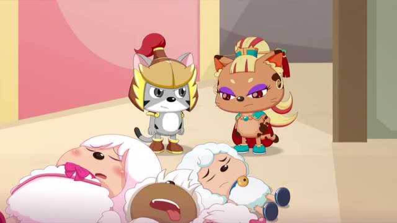 喜羊羊:明日女王给喜羊羊他们用了什么,他们怎么都变了?(1)