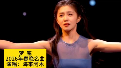 26年春晚海来阿木演唱《梦底》,沧桑嗓音遇灵动舞姿美妙绝伦_高清1080P在线观看平台_腾讯视频