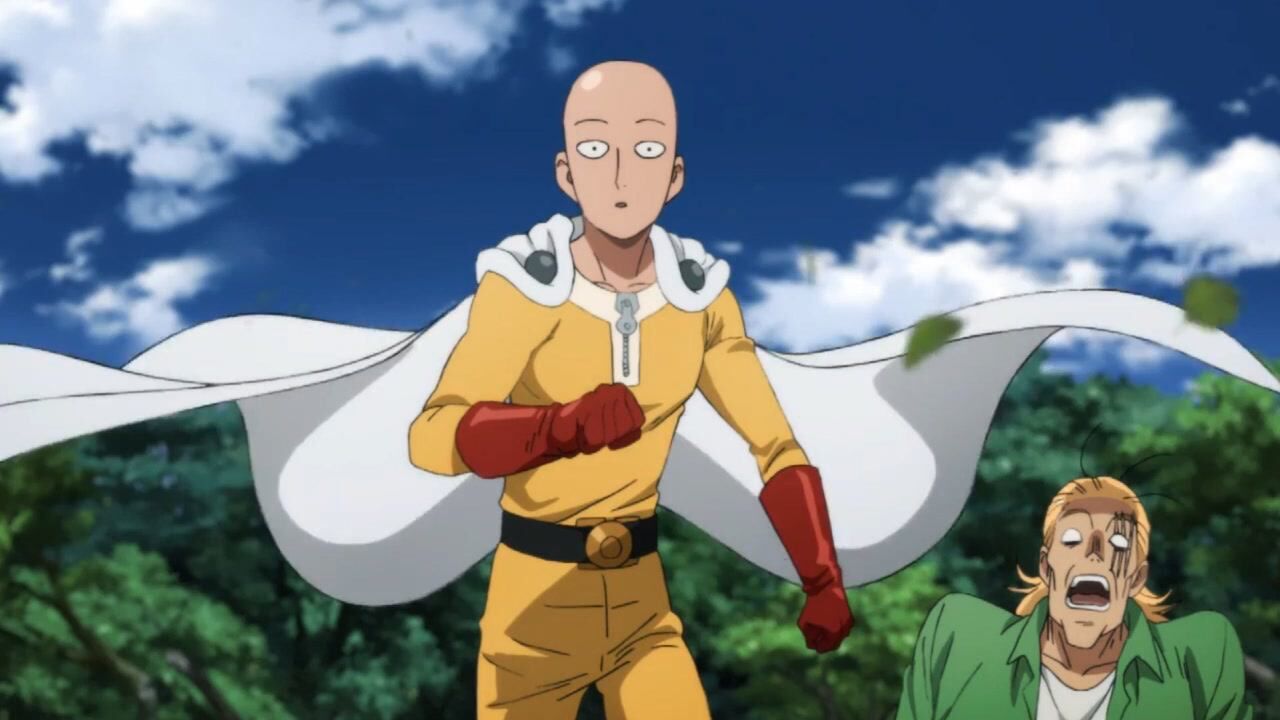 一拳超人 king放大招召唤老师一拳解决掉蜈蚣长老!