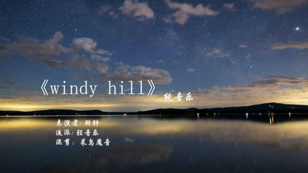 网络最伤感纯音乐《windyhill》聆听内心的声音