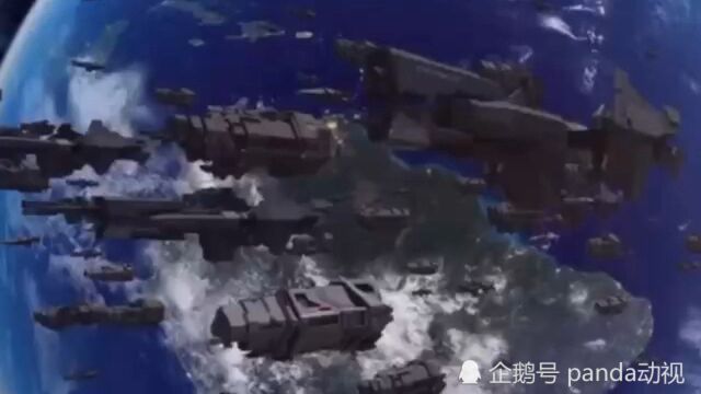 星盟与UNSC在外空间进行的大规模舰队战争