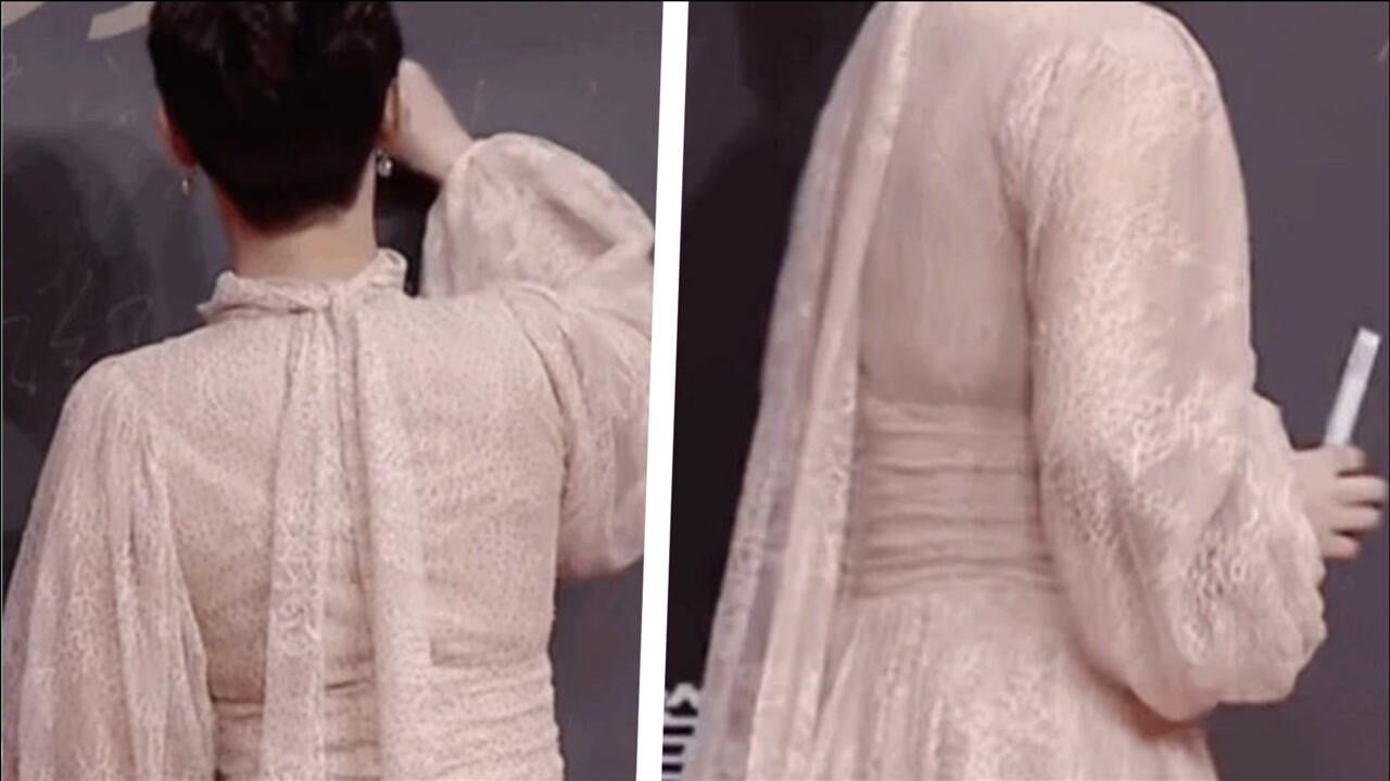 星光大赏:杨紫走红毯身材壮硕虎背熊腰,被催减肥日程快提上来吧