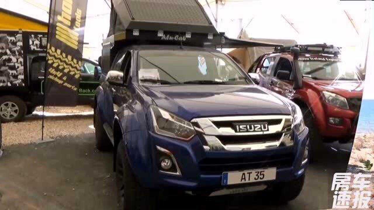 盘点三款五十铃dmax皮卡改装的露营床车不愧是越野拉力赛冠军