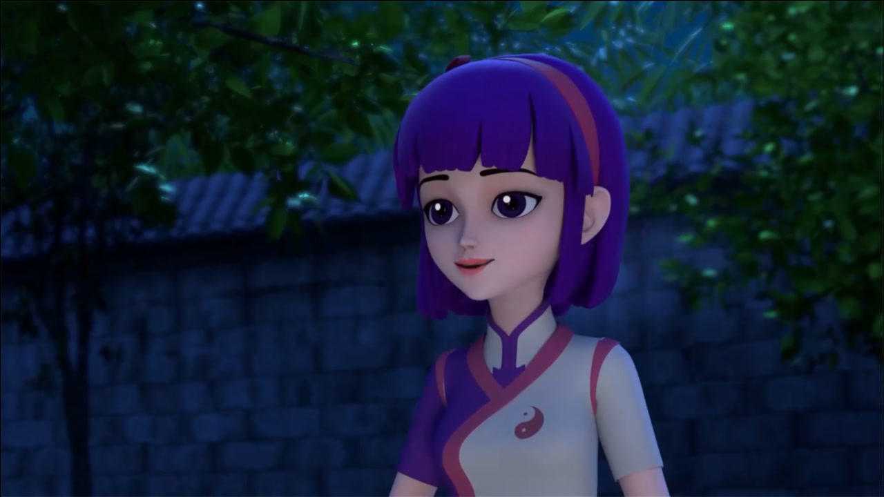 武当虹少年小紫经历危险看见小橙和小绿没事她就欣慰了