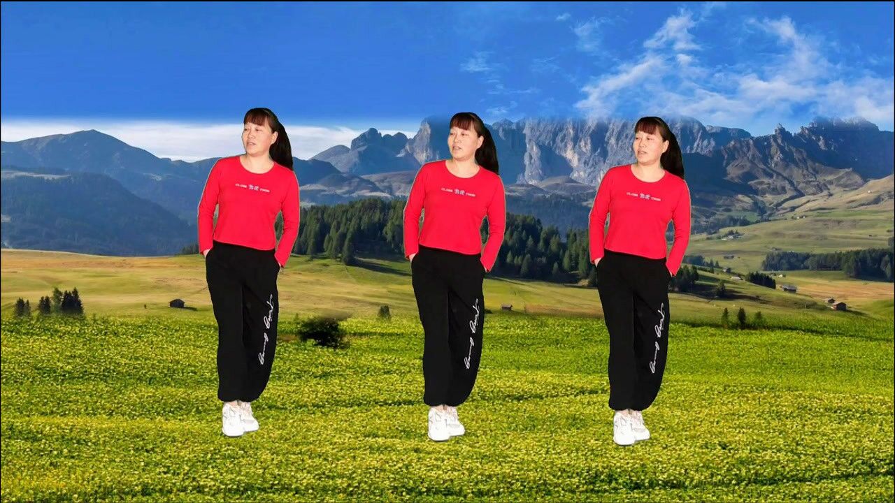 插兜步子舞《唱着情歌流着泪》超火抖音版,简单易学