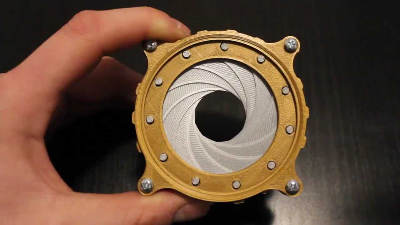 机械虹膜结构照相机光圈就是模仿人类虹膜的功能