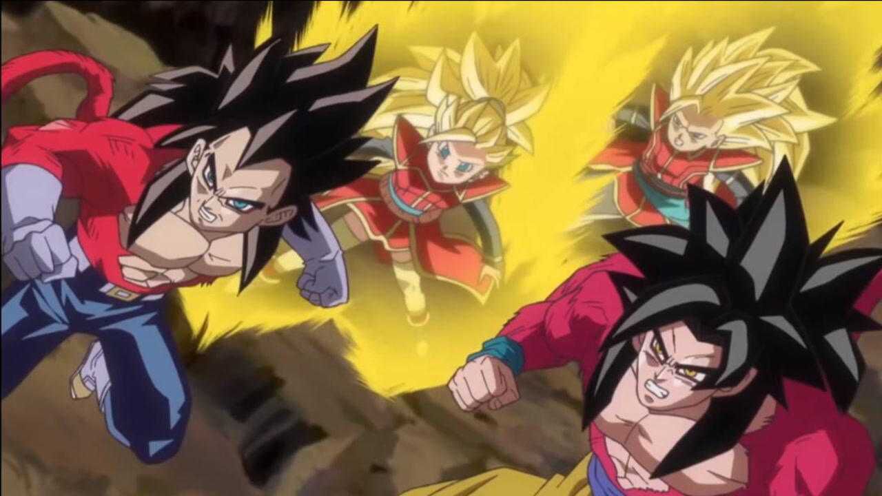 龙珠英雄弗利萨家族出现超三悟空和贝吉塔都不是他们的对手