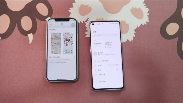 iPhone12壁纸为什么这么少?对比OPPO Reno5 Pro!