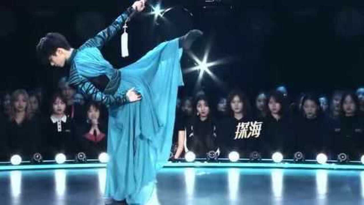 舞蹈风暴:中国古典舞《剑影》,人剑合一,不愧是古典舞教科书_高清1080P在线观看平台_腾讯视频