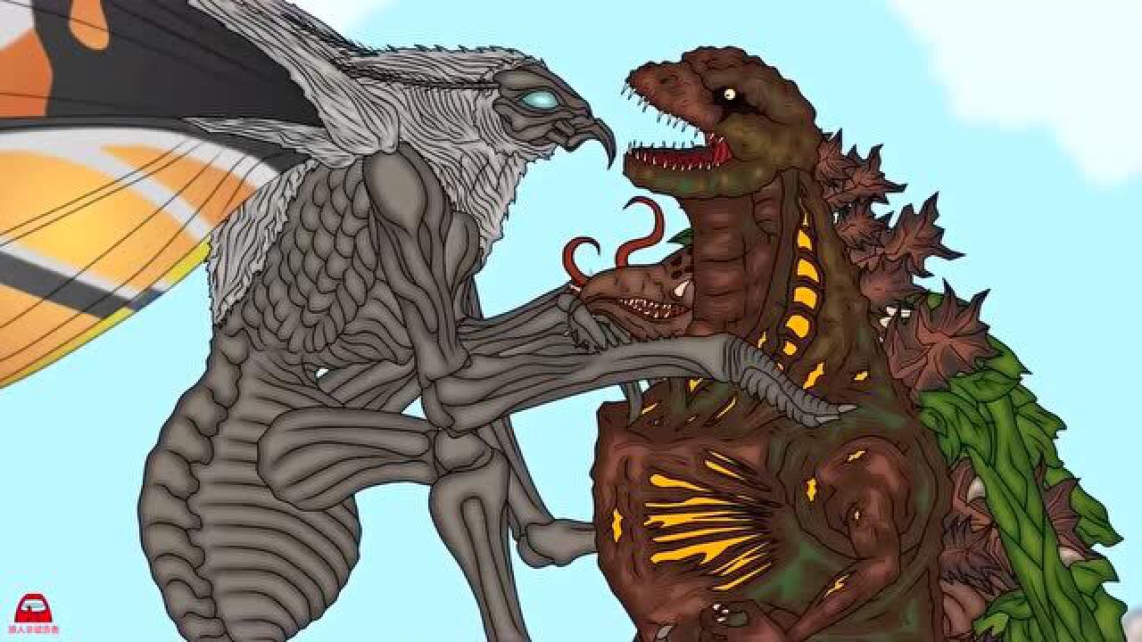 哥斯拉幼崽出世被各方怪兽觊觎魔斯拉担负守护重任