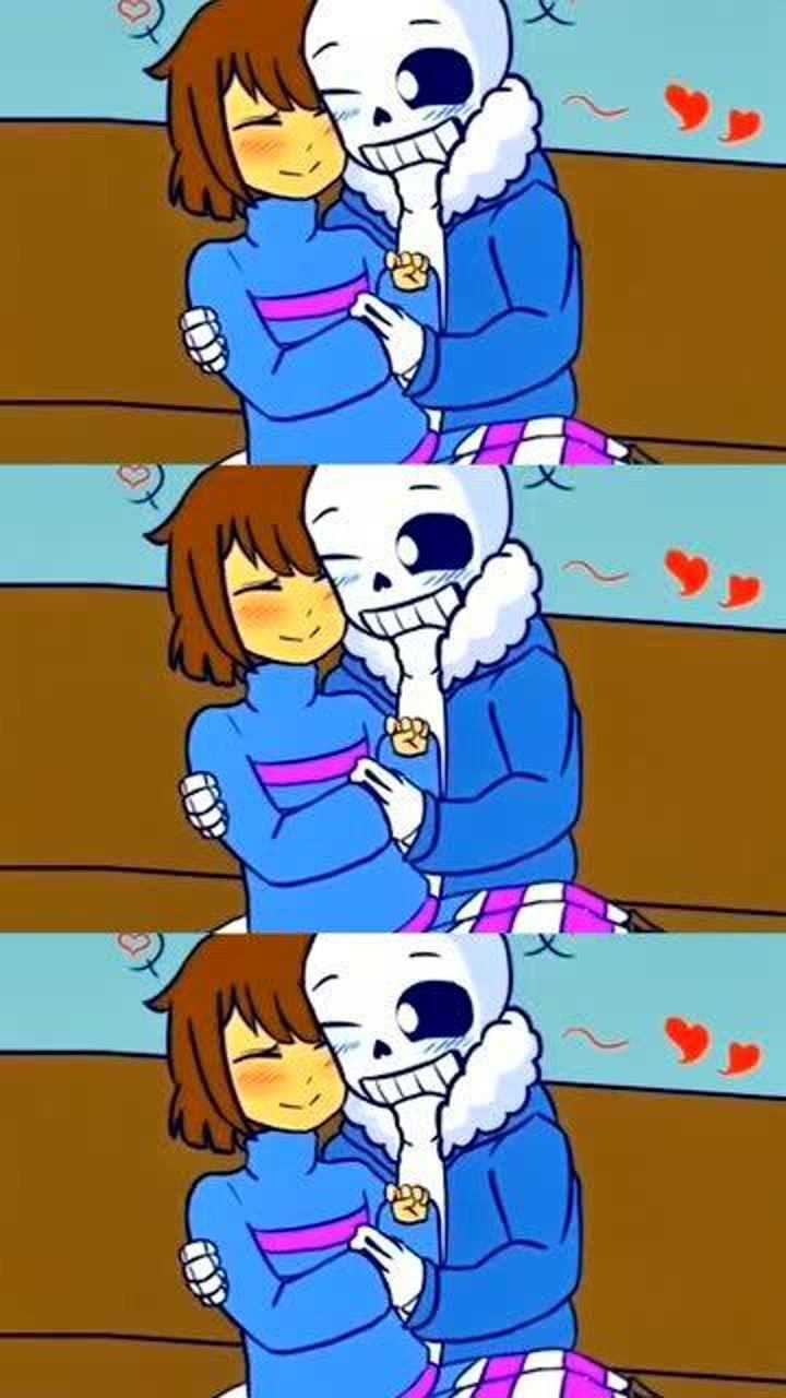 传说之下猹终于鼓起勇气给sans表白了馒头精的爱情说来就来