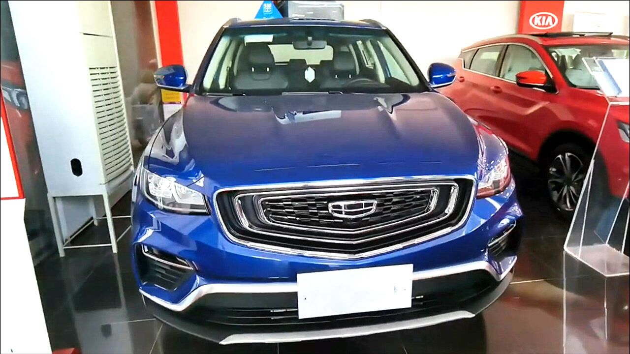 拿到2021款吉利博越pro车钥匙,看到配置和空间,不要太喜欢了