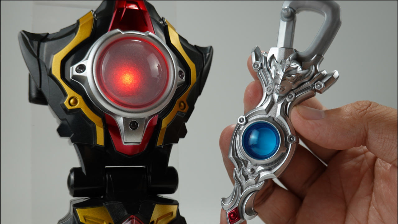 【超练场】泰迦奥特曼变身器dx泰迦火花套装!