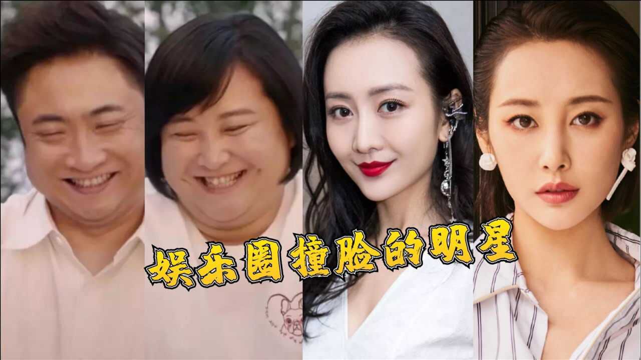 娱乐圈撞脸的明星,乔杉贾玲宛如龙凤胎,王鸥李纯同脸不同命!