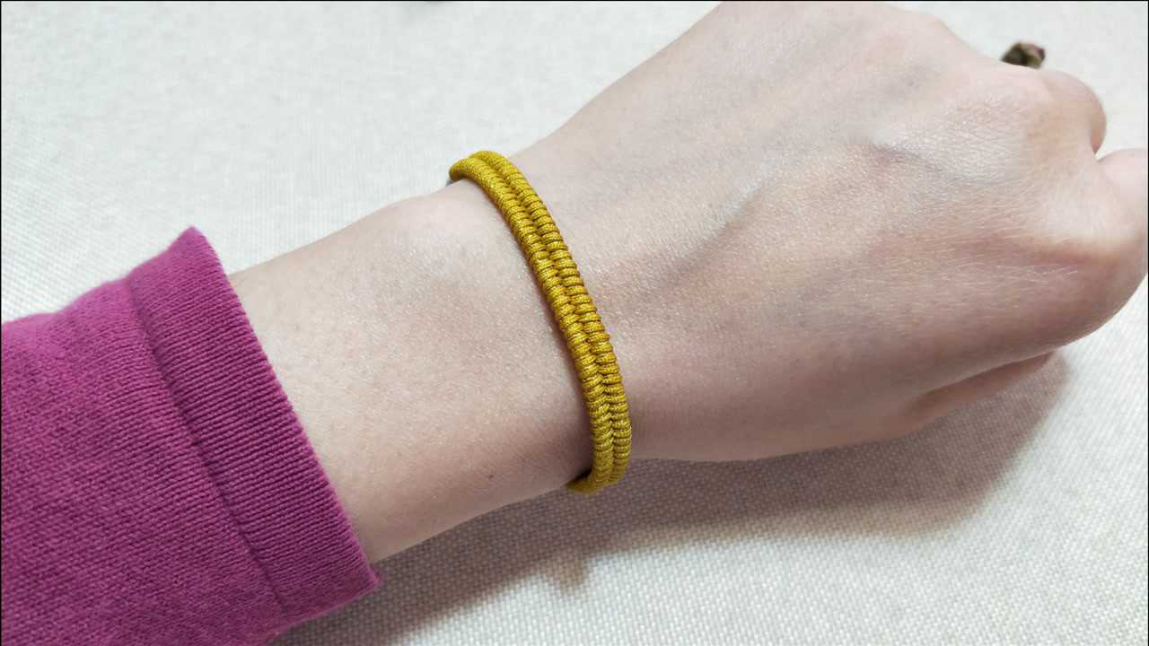 丁真同款手链手绳编法 丁真手链编织详细教程 编绳手链 手绳手链
