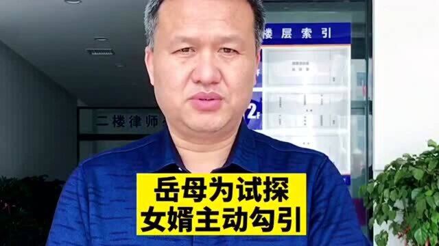 岳母为试探女婿主动勾引,拍下照片逼其与女儿分手,被女婿杀害!