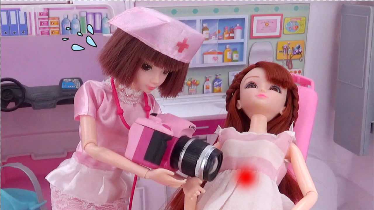 芭比剧场：妈妈肚子疼，医生检查发现很严重_腾讯视频