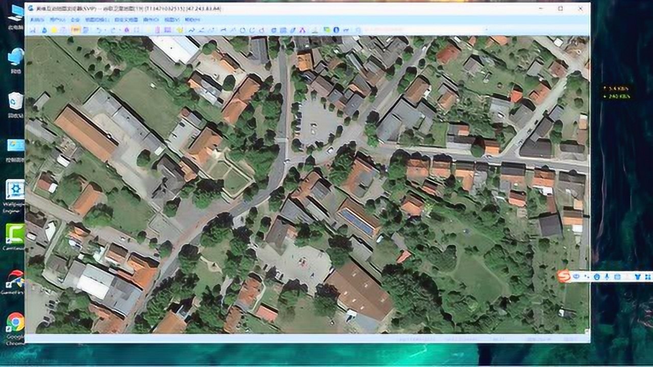 4.22奥维互动地图 超清卫星地图看世界