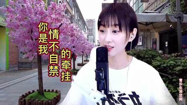 梁红演唱《你是我情不自禁的牵挂》太甜美了,思念化成一幅画