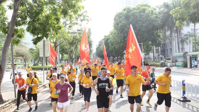 用汗水挥洒活力!惠州市百场全民健身系列活动启动